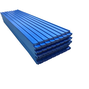 Tôles d'acier galvanisé ondulé prélaqué pour revêtement de sol <span class=keywords><strong>en</strong></span> béton, passerelles et toitures, épaisseur 0,12-0,5 mm - Product Image 6