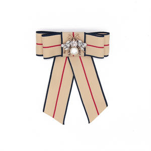 Lazos de lazo <span class=keywords><strong>para</strong></span> hombre y mujer, lazo <span class=keywords><strong>para</strong></span> el cuello, alfileres y broches, <span class=keywords><strong>regalos</strong></span> de moda <span class=keywords><strong>para</strong></span> <span class=keywords><strong>invitados</strong></span>, insignia, 10 colores - Product Image 2