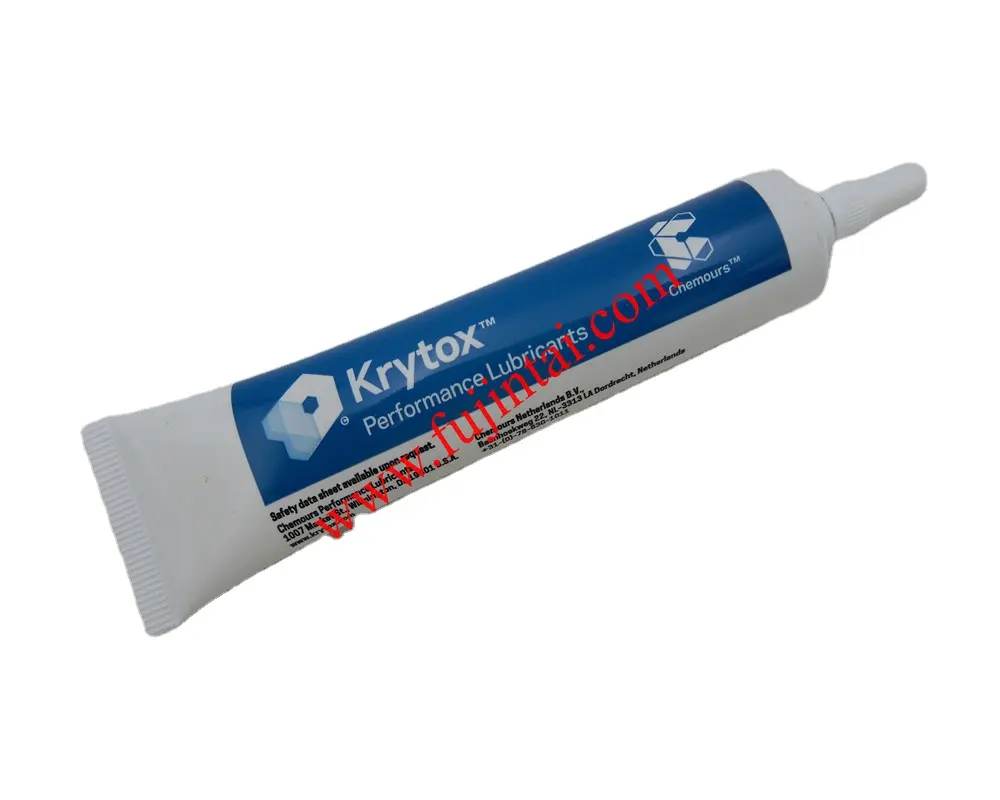 Originele Nieuwe Smt Machine Reserveonderdelen Heller 6897 HI-TEMP Smeervet Krytox XHT-BDZ 8 Oz Buis