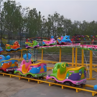 Manège pour enfants, mini-montagnes russes électriques, train, navette spatiale, attraction intérieure/extérieure pour centre commercial, à vendre