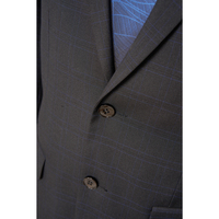 Costume de mariage de qualité luxe Costume d'affaires bureau hommes Ensemble 2 pièces Blazer + pantalon