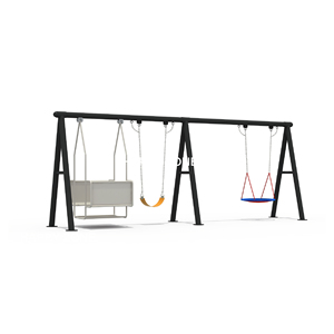 Set Giochi per Bambini con Trenino, Altalena e Tunnel Multifunzione per Asili e Scuole - Product Image 6