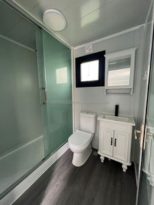 Maison de conteneur extérieure préfabriquée à montage rapide, modulaire, à faible coût, 20 pieds/40 pieds, conception personnalisée, salon personnalisé, centre commercial - Product Image 2