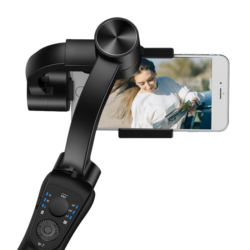 S5B 3軸スマホジンバルスタビライザー - 持ち運び便利な360度安定撮影