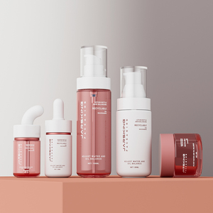 Sáng Tạo Bao Bì Mỹ Phẩm Lotion Bơm Chai 25 30 80 100 Ml Sang Trọng Pet Nhựa Chăm sóc Da Thương Hiệu Huyết Thanh Chai Nhỏ Giọt Và Jar - Product Image 3