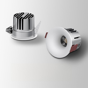 Alto CRI Modern Anti-Glare Cob Downlight 7W 9W 10W 12W Foco <span class=keywords><strong>de</strong></span> <span class=keywords><strong>techo</strong></span> LED empotrado <span class=keywords><strong>de</strong></span> aluminio - Product Image 1