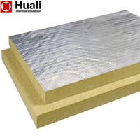 Feuille d'absorption acoustique de laine minérale de dalle d'isolation de façade imperméable feuille d'isolation thermique