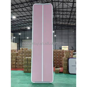 Hongyi personnalisé PVC tapis de Yoga gonflable gymnastique Airtrack tapis Air Track tapis matelas de lit gonflable - Product Image 2