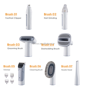Strumenti elettrici per la cura dei capelli per animali domestici 5-in-1 Kit di attrezzature per la toelettatura per animali domestici - Product Image 6