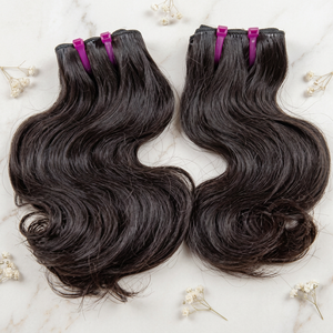 Venta al por mayor Extensiones de cabello humano Doble Dibujado Invisible No Remy Frontal Onda de encaje Rizado Recto Afro Profundo Doble Trama de Cierre - Product Image 1