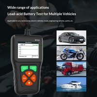 Escáner OBD2 12V 24V, Probador de Batería, Diagnóstico de Salud y Vida Útil del Voltaje, Escáner OBD2 para Motocicleta