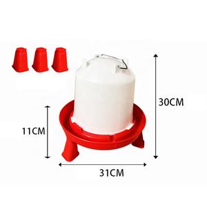 ถังน้ำไก่พลาสติก TyGoal รุ่นใหม่ พร้อมขา คุณภาพดี สำหรับใช้ในฟาร์ม ไก่ไข่ ไก่เนื้อ - Product Image 3