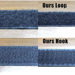Self-<b>Adhesive</b> Eco-Friendly Cable Tie Heat Resistant <b>Hook</b> and Loop Tape Velcroes Strip Nylon Fabrics <b>Adhesive</b> Velcroes - Product Image 2