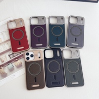 Étui de protection en cuir aromathérapeutique de haute qualité pour iPhone 17 Pro Max, coque de téléphone portable sans bordure pour iPhone 16 Plus