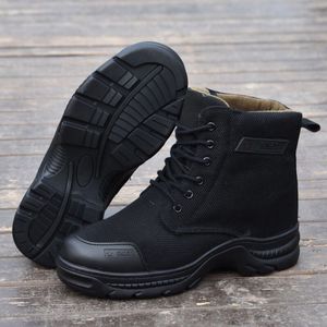 Botas de nieve para hombre, cálidas para invierno, con forro polar, suela gruesa, impermeables, para senderismo al aire libre - Product Image 5