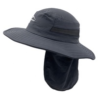 Chapeau Bob Personnalisé à Large Bord en Polyester, Séchage Rapide, Maille Respirante, avec Cache-Nuque, Idéal Pêche et Activités Extérieures – Prix Usine