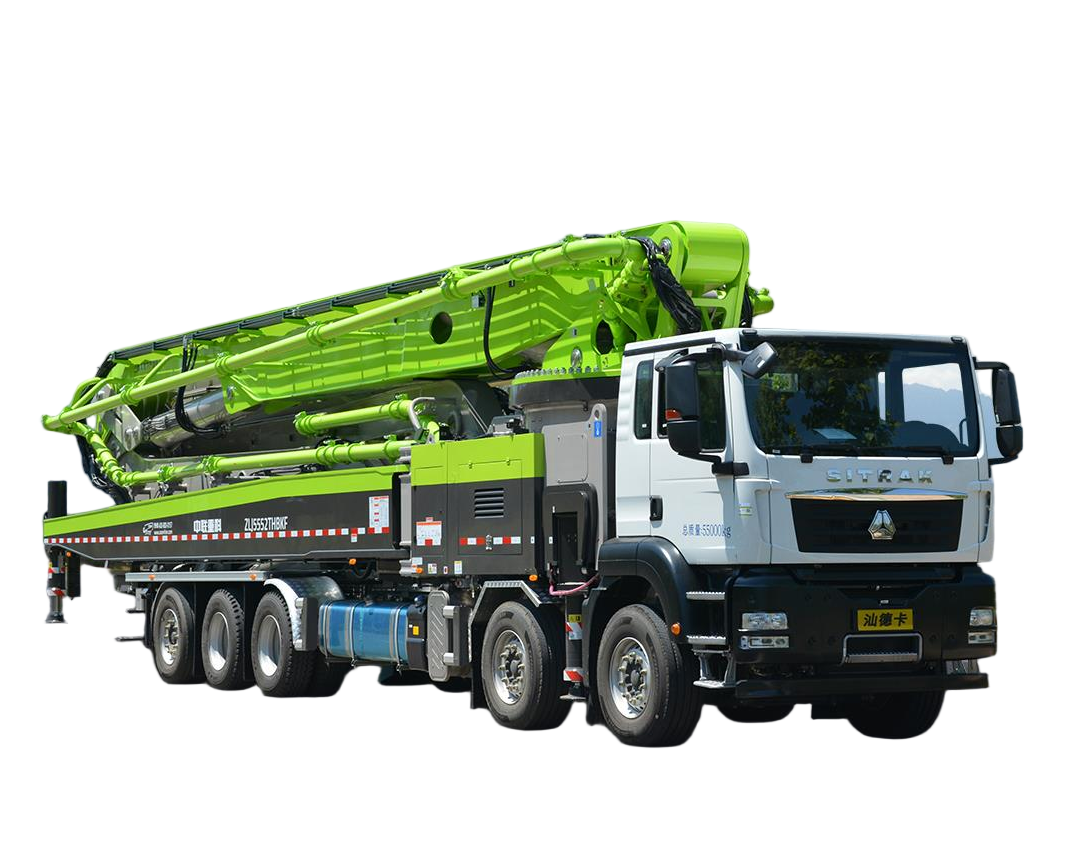10x4 ZLJ5552THBKF 73X-6RZ Truck Mounted Concrete Boom Pump