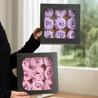 Rose éternelle Margaret : Coffret cadeau de fleurs séchées pour décoration florale de mariage et de maison