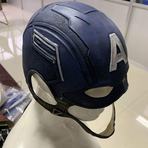 <b>Captain</b> <b>America</b> Latex Mask Headgear For <b>Cosplay</b> Costume Props Unisex - Product Image 5