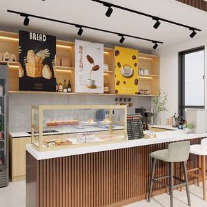 Vetrina Espositiva Commerciale in Vetro per Torte, Pasticceria e Pane, Showcase Personalizzato per <span class=keywords><strong>Arredamento</strong></span> di Caffetteria, Panificio, Bar, <span class=keywords><strong>Negozio</strong></span> e Supermercato - Product Image 3