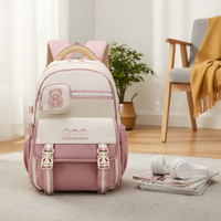 Sac à dos scolaire en gros, Mochila Escolar, antivol, ergonomique, 15,6 pouces, en nylon, pour adolescentes, étudiantes, ordinateur portable étanche