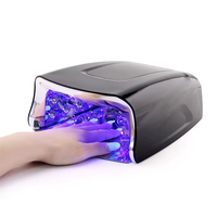 Lampe à ongles rechargeable 86W à réflexion miroir avec poignée, lumière UV pour ongles, sécheuse à gel sans fil, lampe UV LED sans fil pour ongles