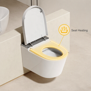 <span class=keywords><strong>Inodoro</strong></span> Inteligente Electrónico Moderno para Baño, <span class=keywords><strong>Inodoro</strong></span> Inteligente Montado en la <span class=keywords><strong>Pared</strong></span>, <span class=keywords><strong>Inodoro</strong></span> Automático con Bidé <span class=keywords><strong>de</strong></span> Cerámica Colgado en la <span class=keywords><strong>Pared</strong></span> - Product Image 3