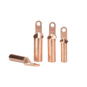 ขั้วต่อสายไฟทองแดงหัวเล็กแบบ Dtx T3 สีม่วงทองแดง สำหรับการจีบสายเคเบิล เบรกเกอร์สุญญากาศ - Product Image 2