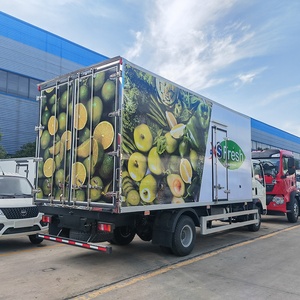 รถบรรทุกห้องเย็น HOWO 7 ตัน สำหรับขนส่งสินค้าประเภทนม เนื้อสัตว์ ปลา ผัก ขาย - Product Image 6