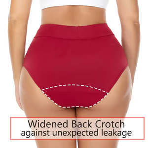 Culottes menstruelles pour femmes à taille haute, 4 couches absorbantes, sans PFAS - Sous-vêtements menstruels - Product Image 4