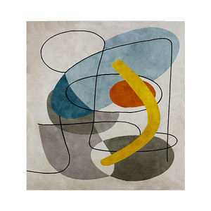 Vendita calda di lusso fatto a mano <span class=keywords><strong>tappeto</strong></span> colorato in fibra di lana modello astratto per sala da pranzo per bambini corridoio <span class=keywords><strong>tappeto</strong></span> di lana - Product Image 1