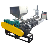 Machine de granulation Keda monophasée pour flocons HDPE PP LLDPE LDPE PC PA, moteur d'usine de granulés 220V/380V 100-500kg/h 22-75KW