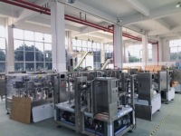 Máquina Eléctrica Automática de Alta Velocidad para Llenado, Tapado y Etiquetado de Bolsas con Boquilla, Fácil de Operar para Líquidos, Pastas y Productos a Base de Agua