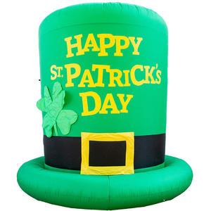 Oktoberfest-decoración inflable personalizada, tazas de cerveza, decoraciones <span class=keywords><strong>para</strong></span> el Día de San Patricio, tamaño real, mascota verde - Product Image 5