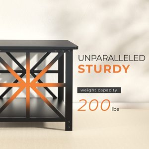 Tùy chỉnh Bàn cà phê bằng gỗ cho phòng khách trung tâm bảng làm tổ bàn 2 Tier Bàn cà phê - Product Image 5