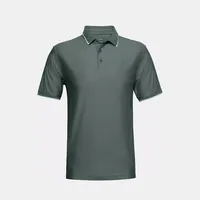 Disesuaikan Camisetas Pria Tinggi Kualitas Kering Fit Seragam Kaos Polo Logo Kustom Polos Golf Polo Kosong T Shirt