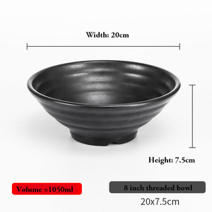 Экологически чистый Меламиновый набор посуды для Корейского барбекю ресторана черный горячий горшок диск прямоугольное круглое блюдо с растительным узором - Product Image 6