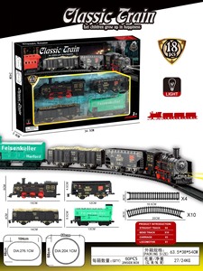 ITTL mới bán nóng nhựa vui cổ điển Đồ chơi xe lửa theo dõi đường sắt điện tốc độ cao hiện thực theo dõi và Đào tạo cho trẻ em - Product Image 5