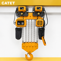 Palans à chaîne électriques 1T, 3T, 5T, 10T, qualité A5, certifiés CE ISO, équipement de levage d'atelier personnalisable
