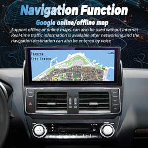 Écran 12,3 pouces, autoradio Android 11, GPS, navigation stéréo pour Toyota Prado 150 2014 - 2017 LC150, CarPlay, lecteur multimédia vidéo - Product Image 4