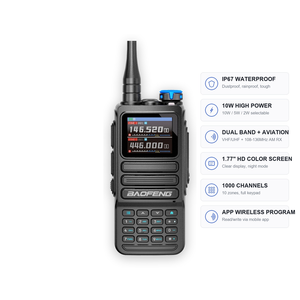 Baofeng WP-K7 Dual Band Analog <b>Walkie</b> <b>Talkie</b> VHF UHF Handheld Two Way Radio with Keypad for Outdoor - Product Image 3