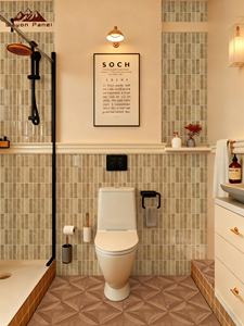 Adhesivos Decorativos 3D para <span class=keywords><strong>Pared</strong></span> con Diseño Moderno de Metro, Material PU Gel, Base PET, Fácil de Pegar y Despegar - Product Image 1