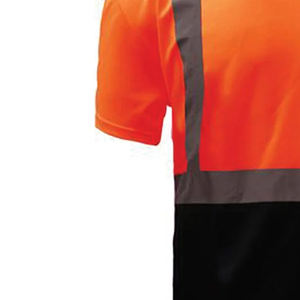 Camiseta de Seguridad Reflectante de Alta Visibilidad, Manga Corta, Ropa de Trabajo para Hombre, 100% Poliéster, ANSI/ISEA 107 Clase 2/3 - Product Image 5