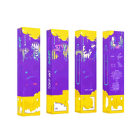 Boîte d'emballage portable personnalisable pour cartouche d'encre 1 ml, saveur fruitée premium
