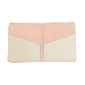 Porta <span class=keywords><strong>Carte</strong></span> Mahjong Americano Personalizzato con Monogramma 5.5"x7" in Pelle Liscia - Product Image 5