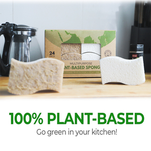 Nuova Spugna Per La Pulizia Dei Piatti Da Cucina Ecologica, spugna Bianca Per La Pulizia Della Casa In Fibra Di Cocco - Product Image 6