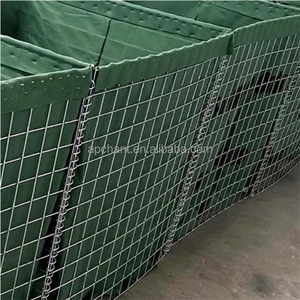 Alta resistência à tração Geotêxtil Verde Zinc-Coated Defensive Sand <span class=keywords><strong>Barrier</strong></span> proteção contra inundações barreiras/malha soldada barreira bastião - Product Image 3