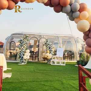 Dôme de glamping transparent ovale rond pour l'extérieur, couverture de <span class=keywords><strong>piscine</strong></span> d'hiver, dôme de <span class=keywords><strong>piscine</strong></span> transparent, maison en forme d'igloo - Product Image 1