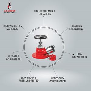 Valve durable de bouche d'incendie d'équipement de lutte contre l'incendie à rendement élevé - Product Image 2