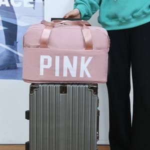 กระเป๋าเดินทางแบบดัฟเฟิลขนาดใหญ่ น้ำหนักเบา ทนทาน ผลิตจากไนลอน ดีไซน์ทันสมัย ปิดด้วยซิป เหมาะสำหรับการเดินทาง โยคะ และฟิตเนส - Product Image 4